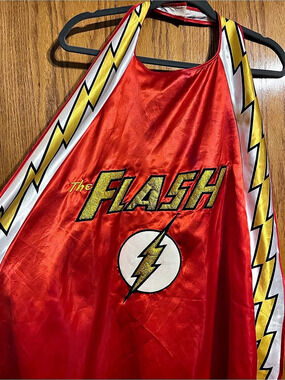 The Flash Superhero Cape in Red & Yellow